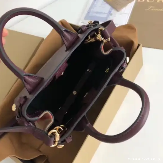 Official FirstBag Ru Baby Banner and House Burberry in The Check Leather 0526